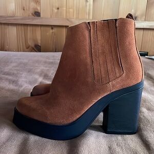Miista Suede Ankle Boots 39